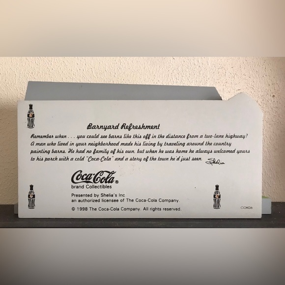 Coca Cola wooden collectibles - Picture 6 of 6
